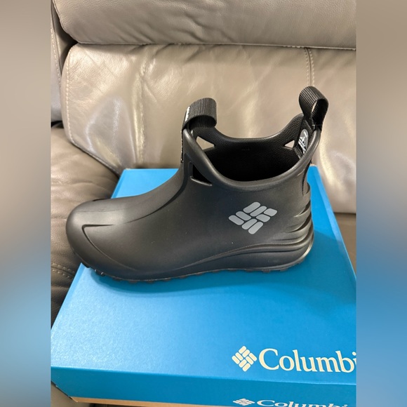 Columbia Other - Columbia Black Waterproof Short Rain Clog. Size 13